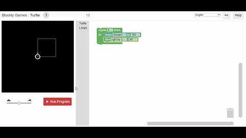 Blockly Games - Turtle - Level 1