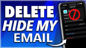 How To Deactivate and Delete Hide My Email Address