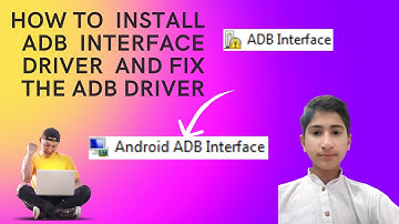 How to install ADB interface driver and fix the ADB driver @sksmartworking