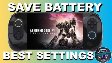 Armored Core VI: Fires Of Rubicon - Save Battery With These Settings - AYANEO 2S Gameplay