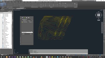 Civil3D Surface Drape - Superimpose Image on top of a TIN - Tamil