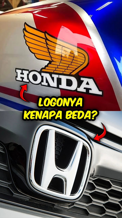 Why are the Honda Motorcycle and Car Logos Different?