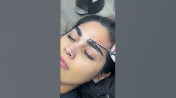Luxury brow waxing 🤍💕🫶🏻 #fortlauderdale #browlamination #browwax