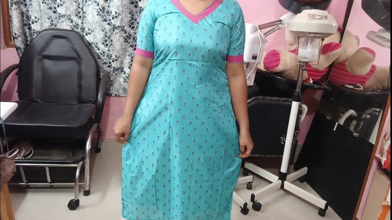 Yoke cut kurti cutting & stitching/ very easy kurti cutting & stitching 