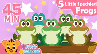 Five Little Speckled Frogs + Dancing Like An Animal + more Little Mascots Nursery Rhymes & Kid Songs