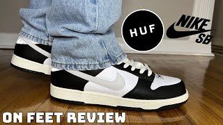 HEAT!!! Nike SB Dunk Low HUF San Francisco Review & On Feet!