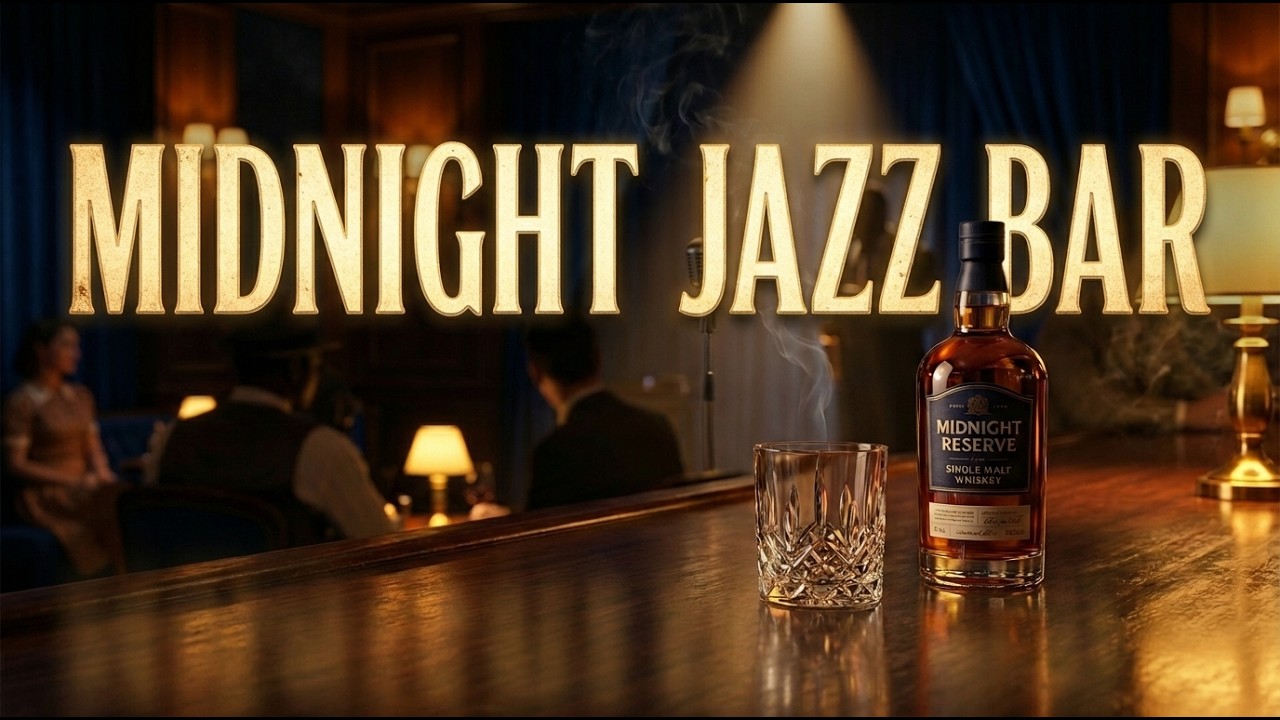 Jazz Bar Ambience 🌙 Cozy Piano Jazz for Work, Study & Relax
