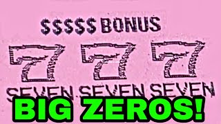 BIG ZEROS! BONUS WIN! HUGE SESSION! You gotta see this! Chase Rd 1! ARPLATINUM