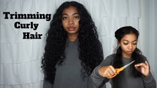 How to Trim &amp; Cut Layers for Curly Hair