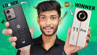 Moto Edge 40 Neo vs Realme 11 Pro Comparison Konsa Hai Looser Aur Konsa Hai Best