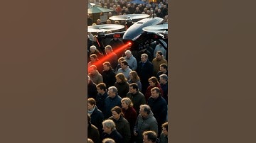 Futuristic Flying Robot Drone | Sci-Fi Cyberpunk Animation with Sound Effects