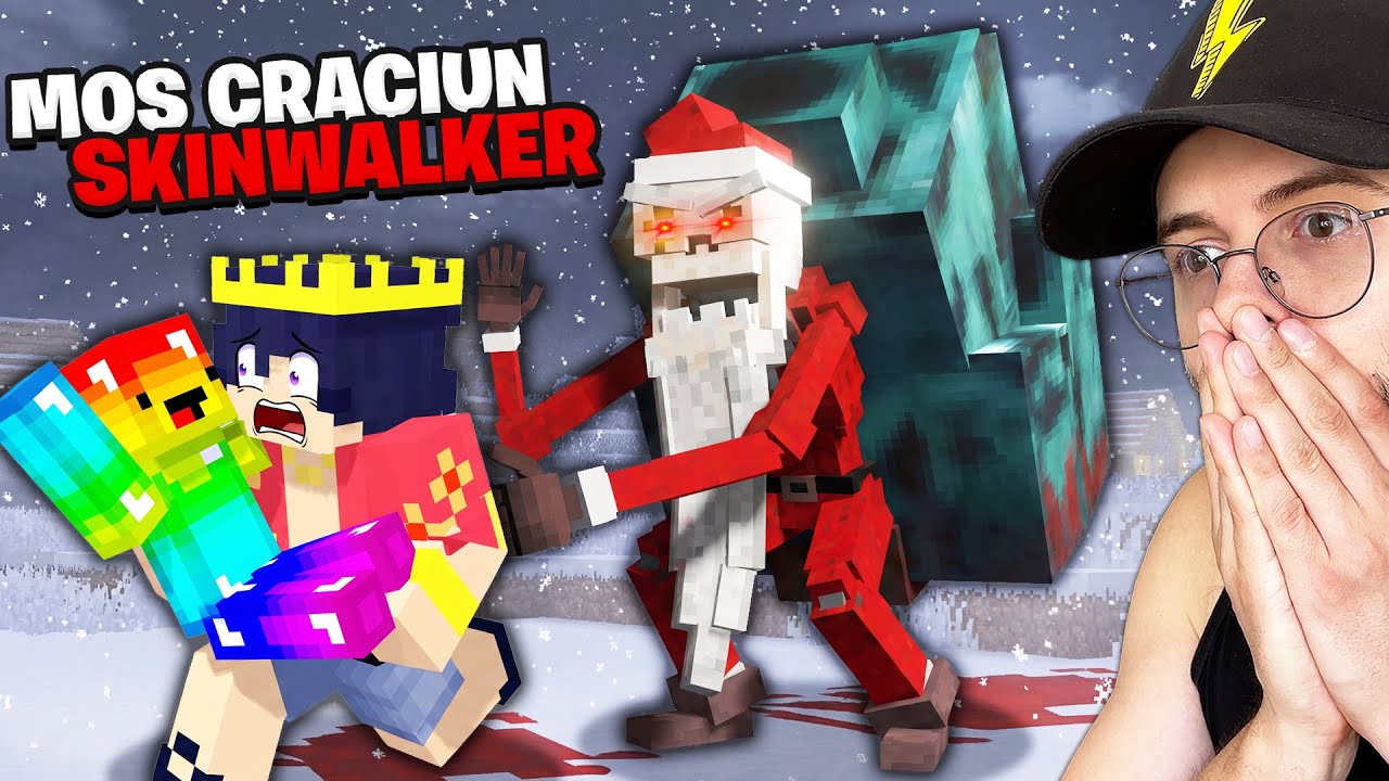 Eu si Boto am gasit MOS CRACIUN SKINWALKER pe Minecraft...