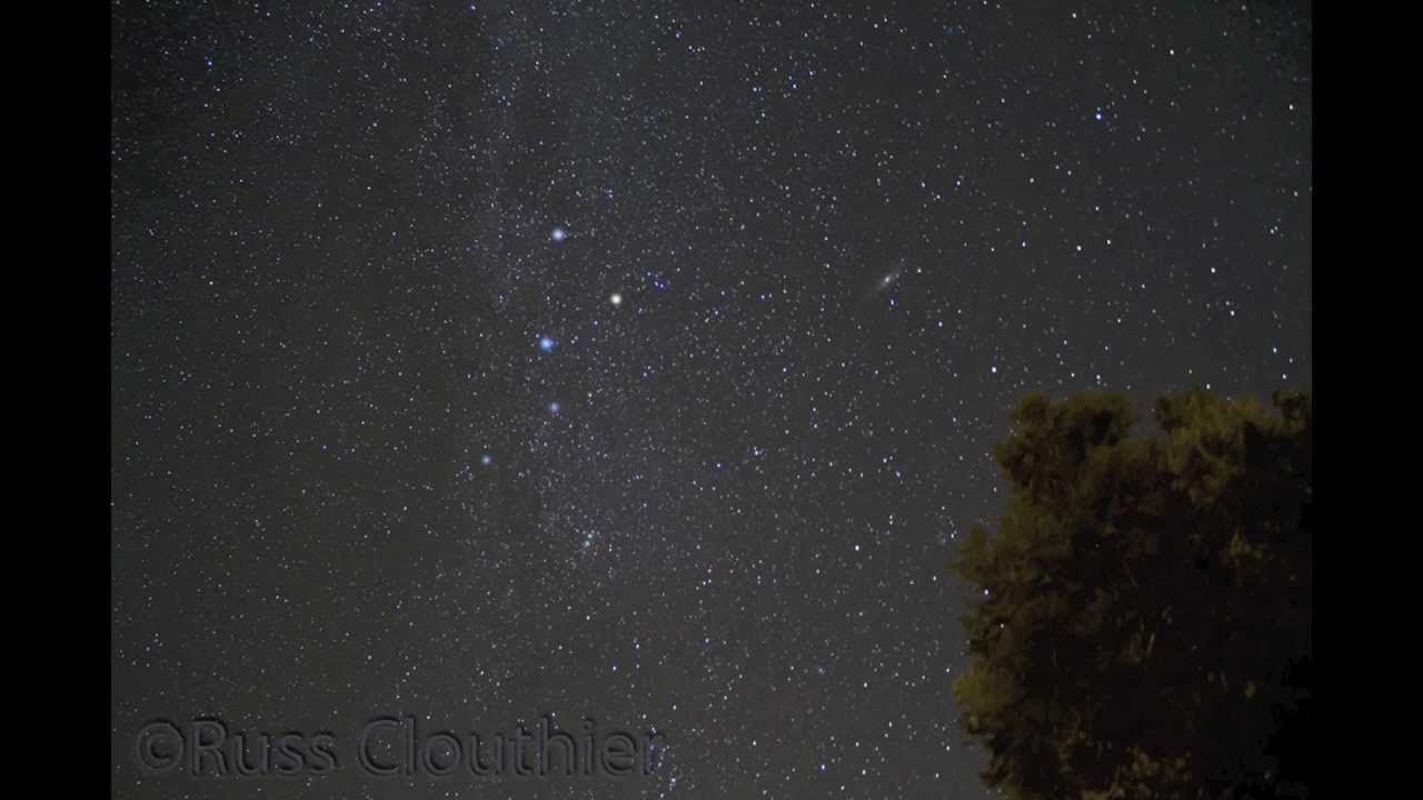 Как найти галактику андромеды на небе невооружённым глазом