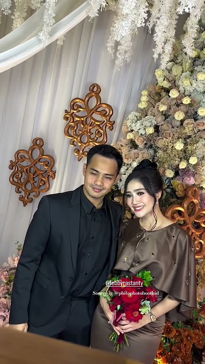 Febby rastanty dan suami hadir di pernikahan valerie tifanka #valerietifanka #wedding #ftv #iptu