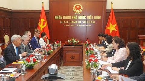 THỐNG ĐỐC NGÂN HÀNG NHÀ NƯỚC TIẾP CHỦ TỊCH NGÂN HÀNG AIIB