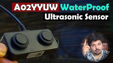 A02YYUW Waterproof Ultrasonic sensor with Arduino, esp8266, and esp32: Hindi Urdu