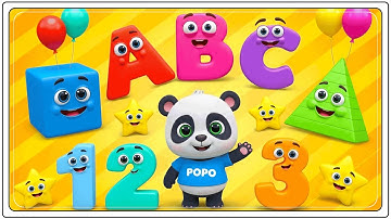 Preschool Learning activities for 3 year olds at home | Learn ABC Phonics Shapes Numbers Colors 🌈