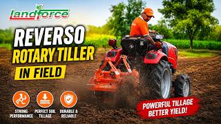 Landforce Reverso Rotary Tiller | Perfect for Sugarcane & Row Crops