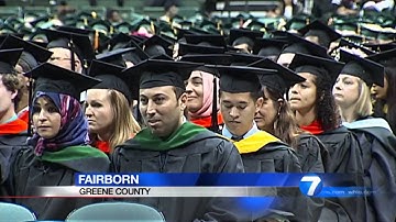 Thousands receive diplomas at Wright State graduation ceremony