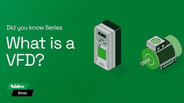 What is a VFD? | Variable Frequency Drive | Nidec Drives | Control Techniques | Did you know Series