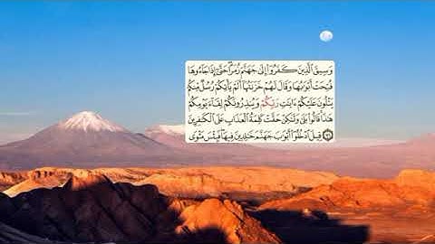 466-page سعد الغامدي - -سورة الزمر Sourate AZ-ZUMAR / LES GROUPES-39