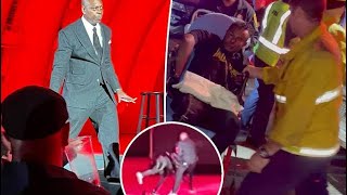 DAVE CHAPPELLE TACKLED, SLAMMED ON STAGE AT HOLLYWOOD BOWL |Attacker Pulls Gun On Comedian | - TMZ
