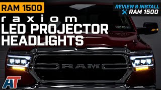 20192022 RAM 1500 Raxiom LED Projector Headlights Review & Install
