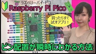 【初心者向け】Raspberry Pi Pico（ラズベリーパイ・ピコ）のピン配置が瞬時にわかる方法