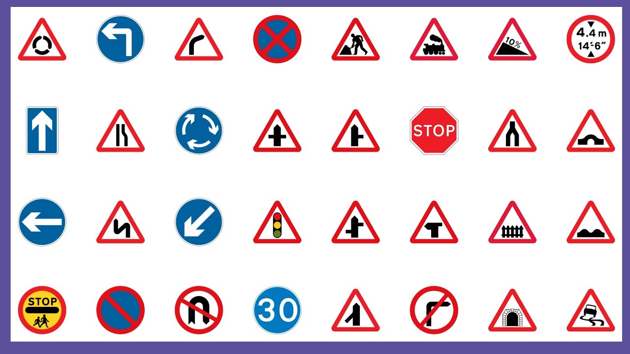 ESSENTIAL ROAD SIGNS Every UK Driver Must Know 🚦🛑 - YouTube