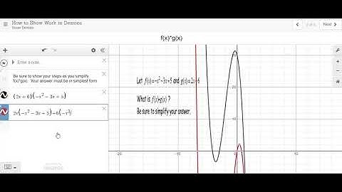 Desmos How to Show Work: Function Multiplication