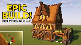 Minecraft: How to build an EPIC Medieval House! 🏡