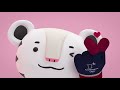 (KOR/ENG) 2018 평창 마스코트 핑거하트 장갑 홍보 영상 | The PyeongChang 2018 mascots with a cute pair of gloves.