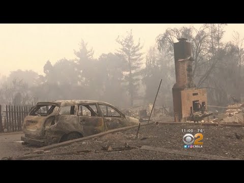 Wine Country Left Unrecognizable By Wildfire