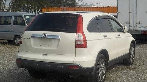 2007 Honda CR-V EX-L Anti Theft Alarm (very fast alarm)