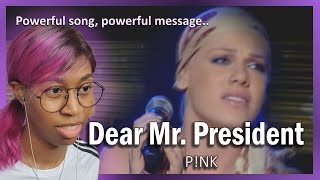 [REACTION] P!nk - Dear Mr. President (Live From Wembley Arena, London, England)