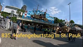 Der 835. Hafengeburtstag in St Pauli