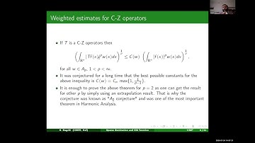 Survey talk by Prof. Sayan Bagchi (IISER Kolkata) at Virtual Math Fest 2020