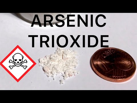 अयस्क से आर्सेनिक ट्राइऑक्साइड बनाना (As2O3)