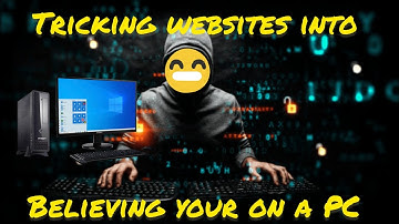 How to trick websites into thinking your on a PC with Android 100% works ( It