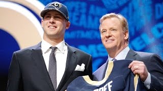 Rams select Jared Goff with the No. 1 pick in the NFL draft