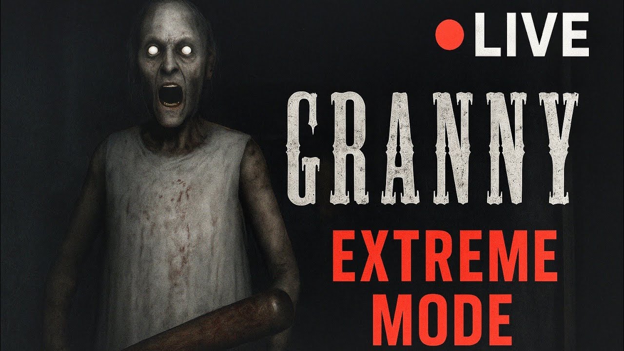 Granny Extreme Mode Live Gameplay 🔴 Horror Escape Gameplay 