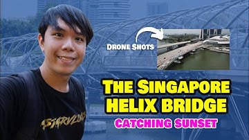 The Singapore Helix Bridge - Helix Bridge 4K