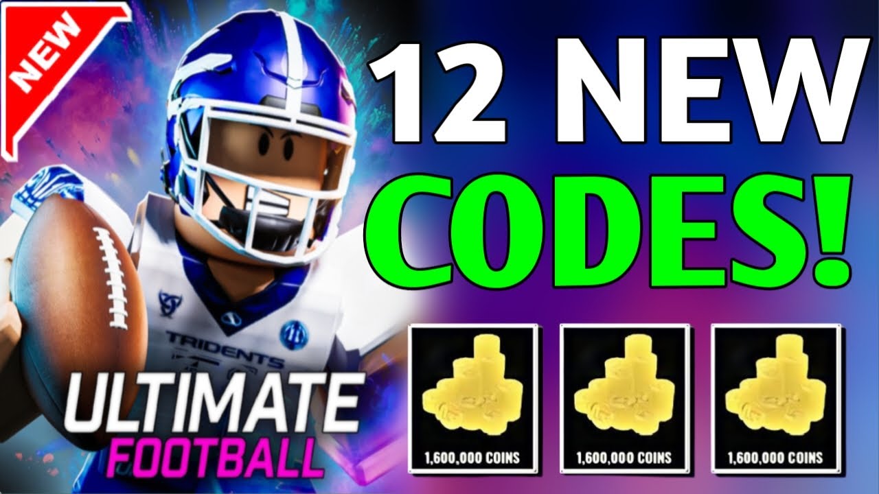 ⚡HURRY UP⚡ ULTIMATE FOOTBALL CODES 2024 - ROBLOX ULTIMATE FOOTBALL ...