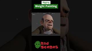 Week 1 of Making an Animated Short: Weight Painting #Shorts