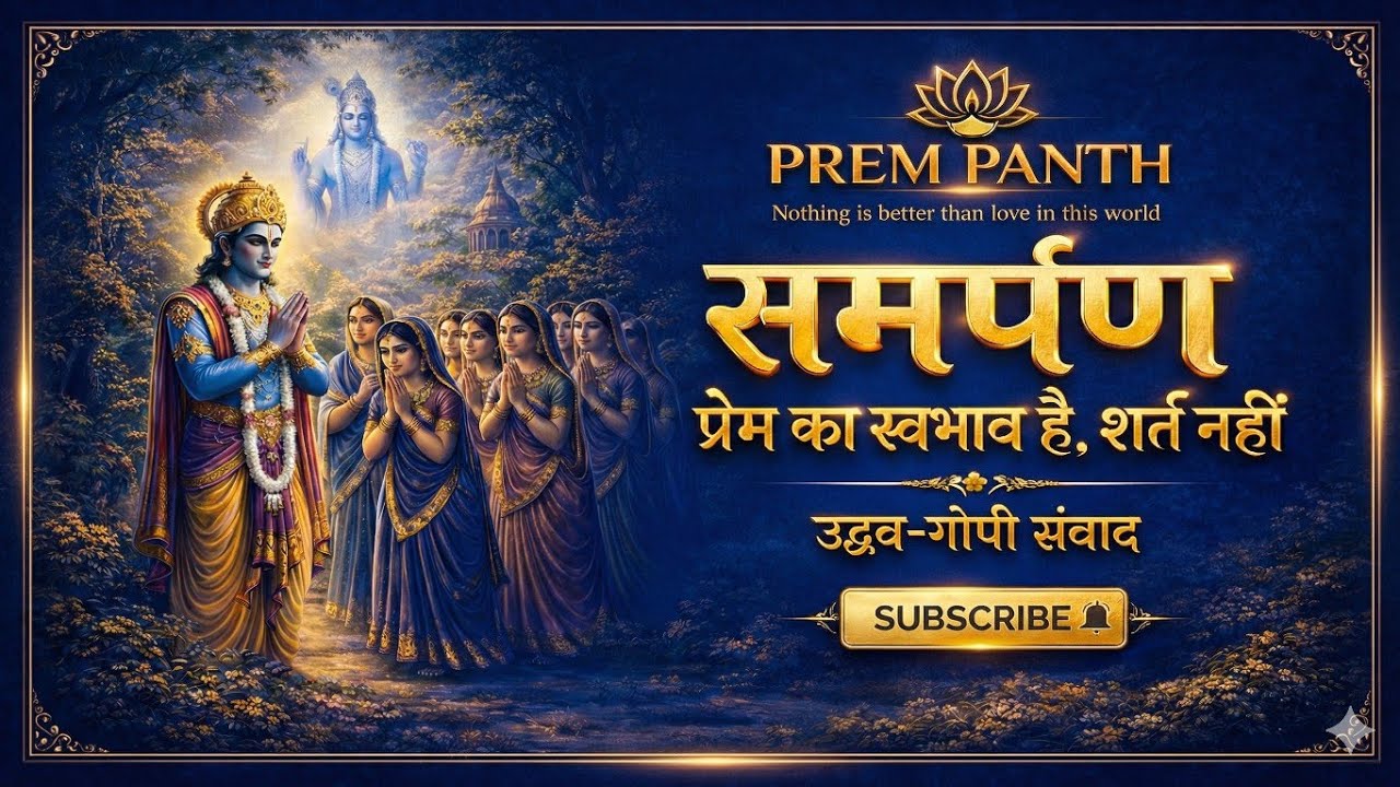 👉 जब उद्धव का ज्ञान हार गया एक अनपढ़ प्रेम से... | Uddhav Gopi Samvad | Sant Kamal | Prem Panth 