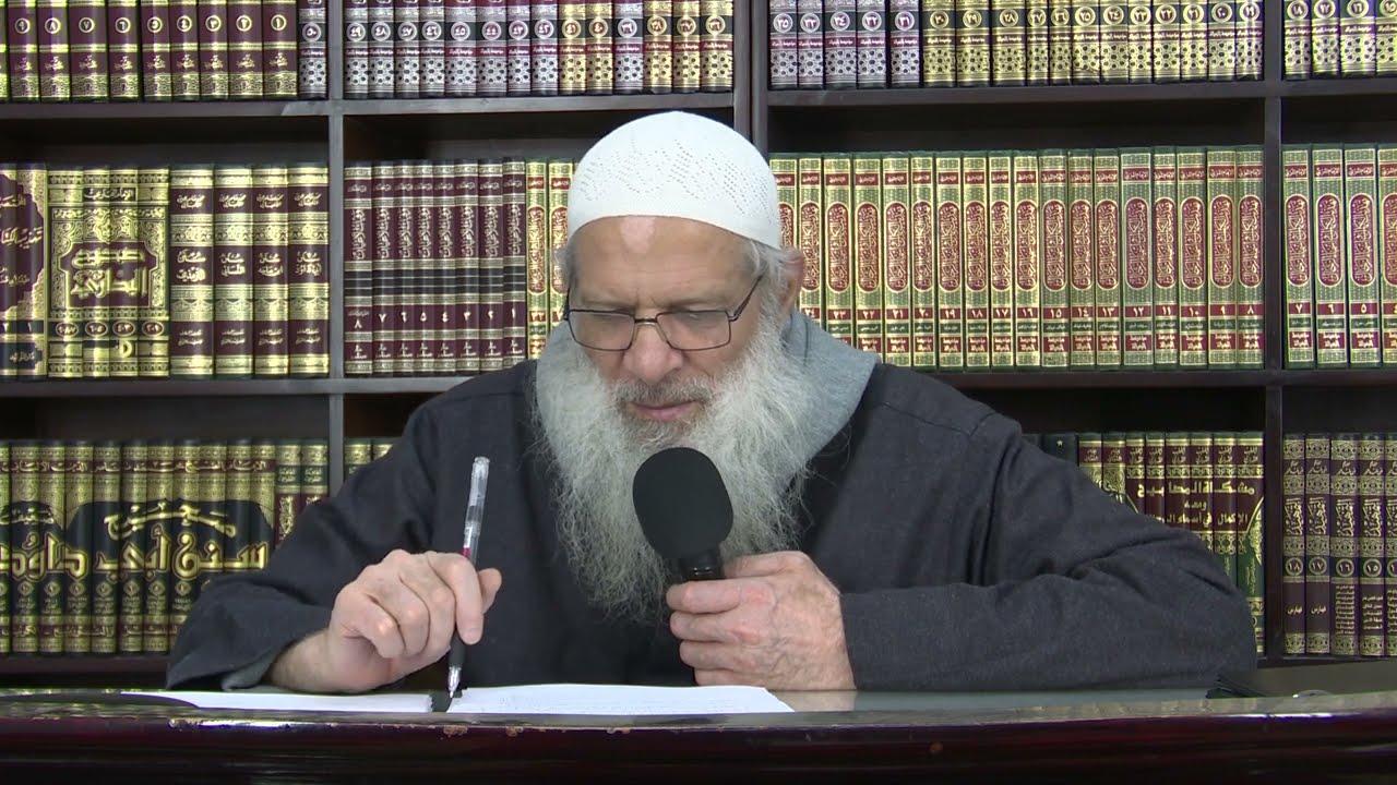 قول المصنف : ودليل الاستغاثة قوله تعالى : { إذ تستغيثون ربكم ........ }| الشيخ محمد بن سعيد رسلان