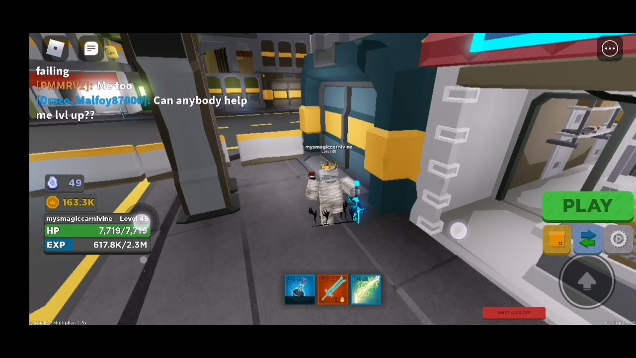 Giving legendary sword as prize in a game (blade quest)