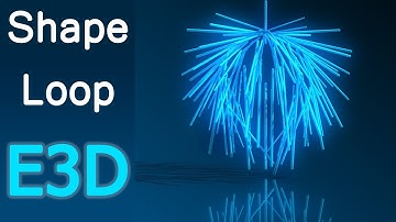 Shape Loop Animation in Element 3D - After effects Tutorial