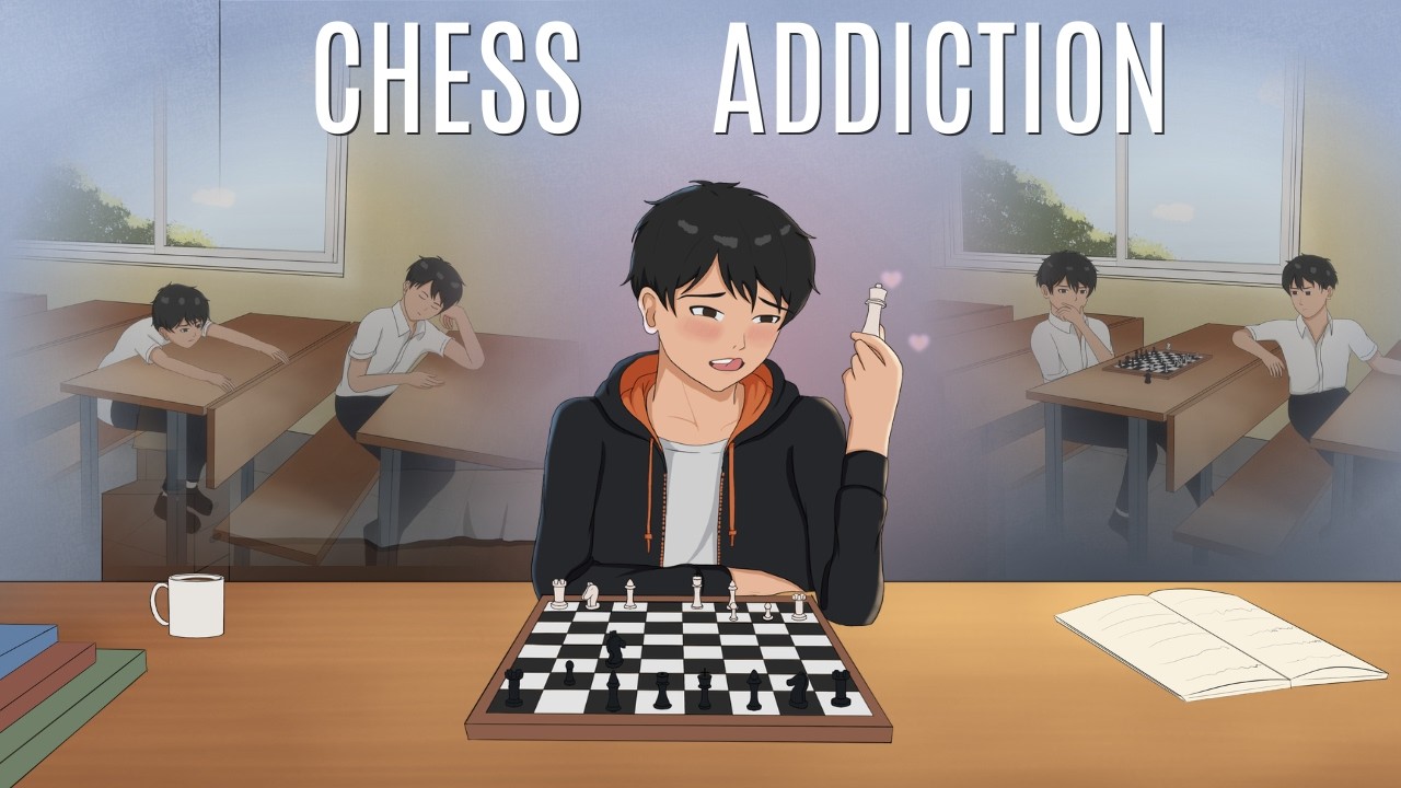 Chess Addiction | school story - YouTube