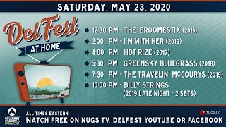 DelFest At Home: The Broomestix, I'm With Her, Hot Rize, Greensky, Travelin' McCourys, Billy Strings